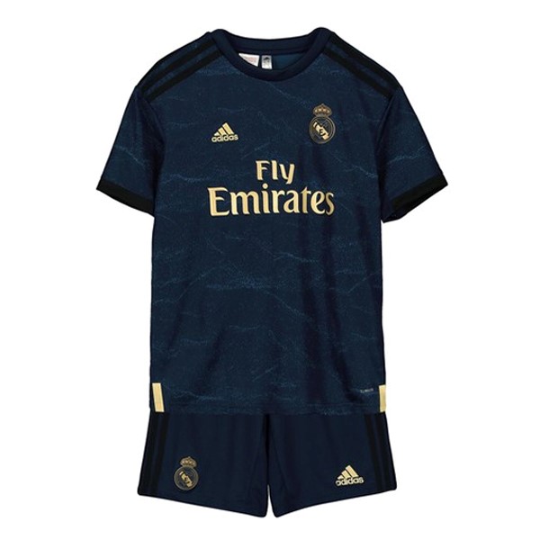 Camiseta Real Madrid Replica Segunda Ropa Niño 2019/20 Azul